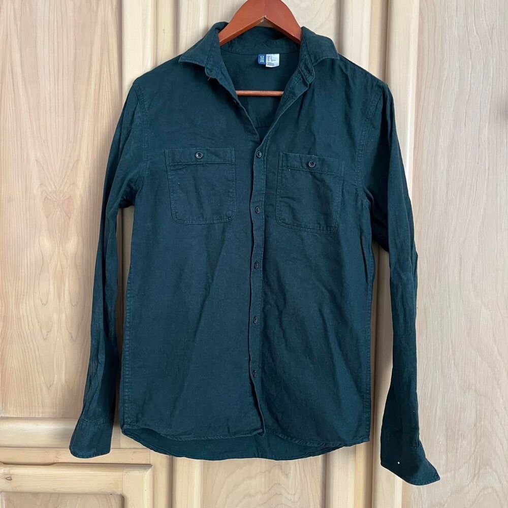 H-m Men's Green Shirt